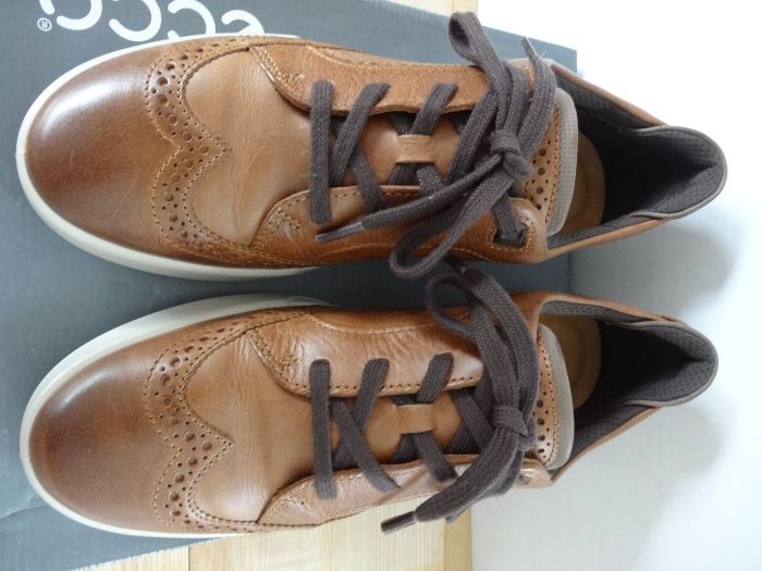 Buty ECCO COLLIN roz 43 Skóra Półbuty Męskie