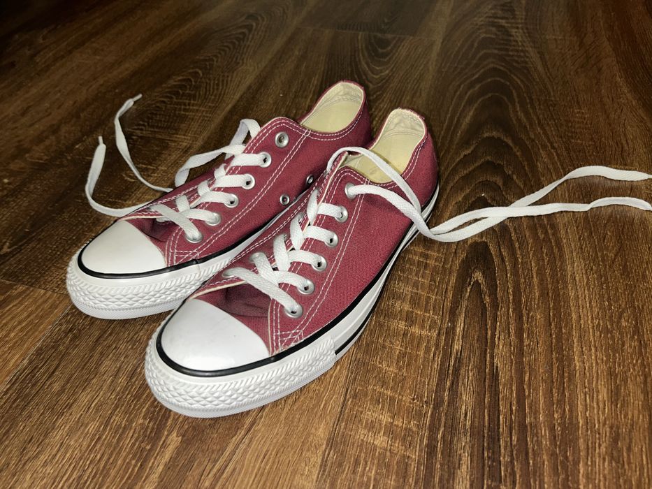 Красные кеды converse, оригинал, состояние 10из10