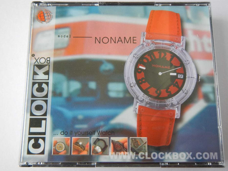 Relógio tipo swatch para montar. Já só há 8 modelos  8 modelos.