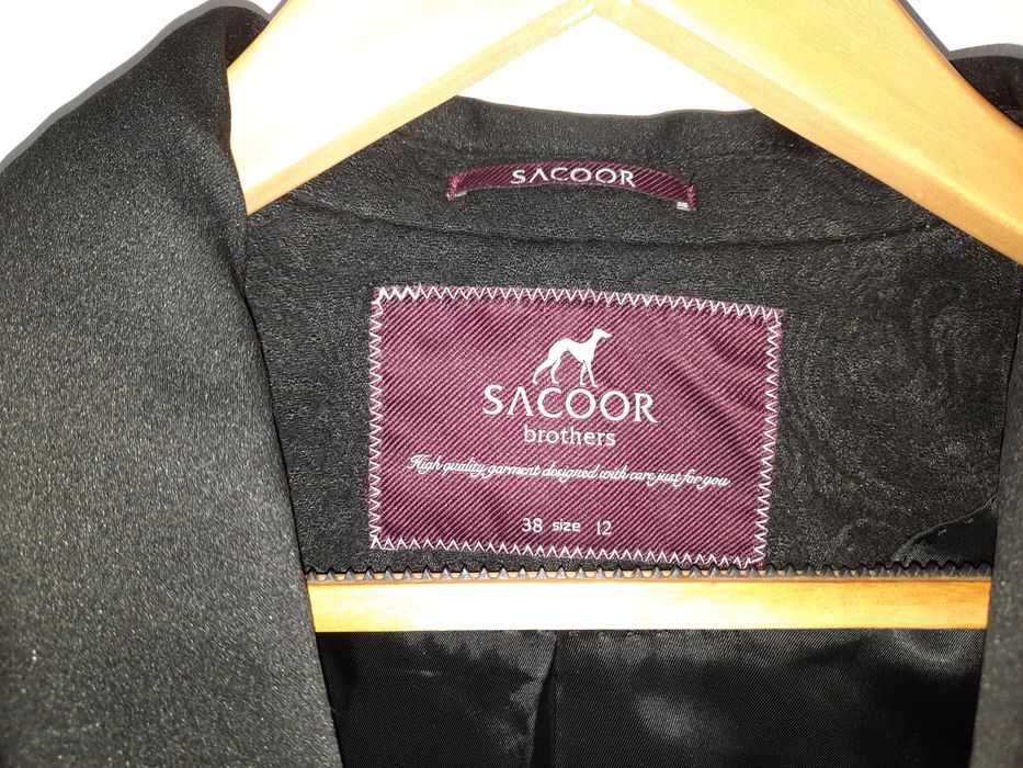 Blazer preto com relevo Sacoor n⁰ M  senhora