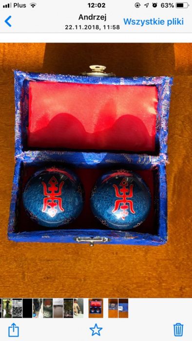 Kule/kulki relaksacyjne/uzdrawiające