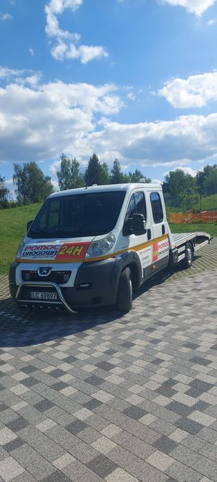 Peugeot Boxer 3.0 HDi 156 KM. Jumper. Ducato. Autolaweta. Laweta. Pomoc Drogowa. Dubel kabina. Bez klimatyzacji.