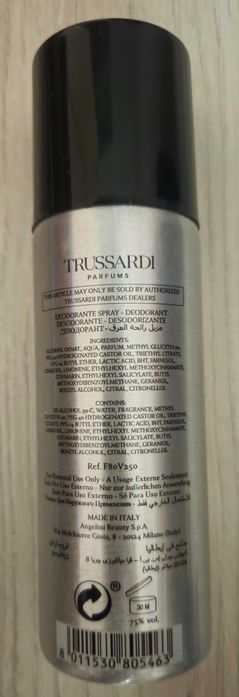 Trussardi Riflesso 100 ml Dezodorant Spray NOWY
