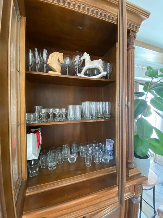 Włoski kredens biblioteka witryna