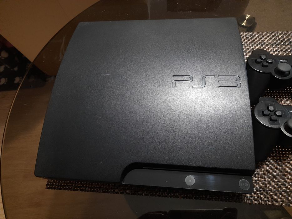 PS3 Slim 500gb +45 игр Gta 5, San Andreas/Mortal/Tekken/Fifa 19...