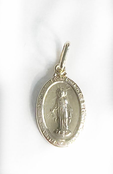 Złoty, Cudowny Medalik 585 żółty