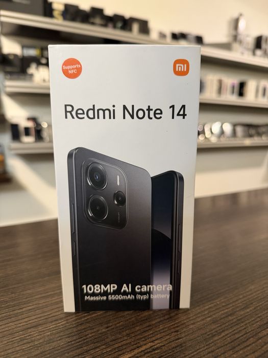 Smartfon Xiaomi Redmi Note 14 6/128GB Midnight Black Poznań Długa 14