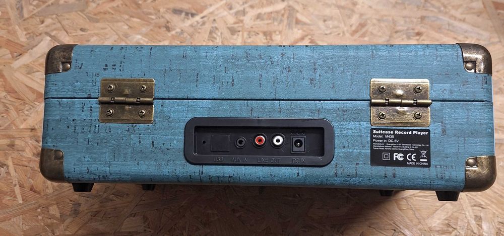 Gramofon Vintage 3-Speed ​​Bluetooth Vinyl Gramofon z głośnikiem