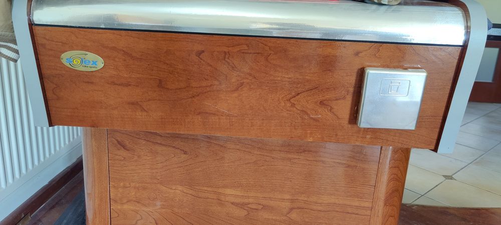 Drewniany stol do piłkarzyków piłkarzyki