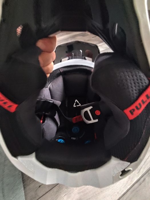 Kask cross LEATT MOTO 8.5 V22 AQUA (+GOGLE VELOCITY 5.5) roz "M"