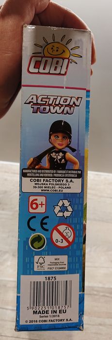 Cobi action town parecido lego novo
