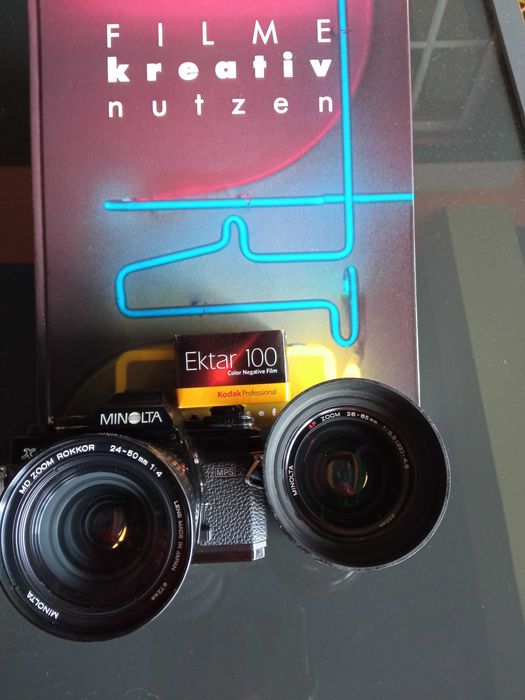 MINOLTA X-700 Set ! Rokkor MD 24-50 ! AF 28-85 ! Top ! União de
