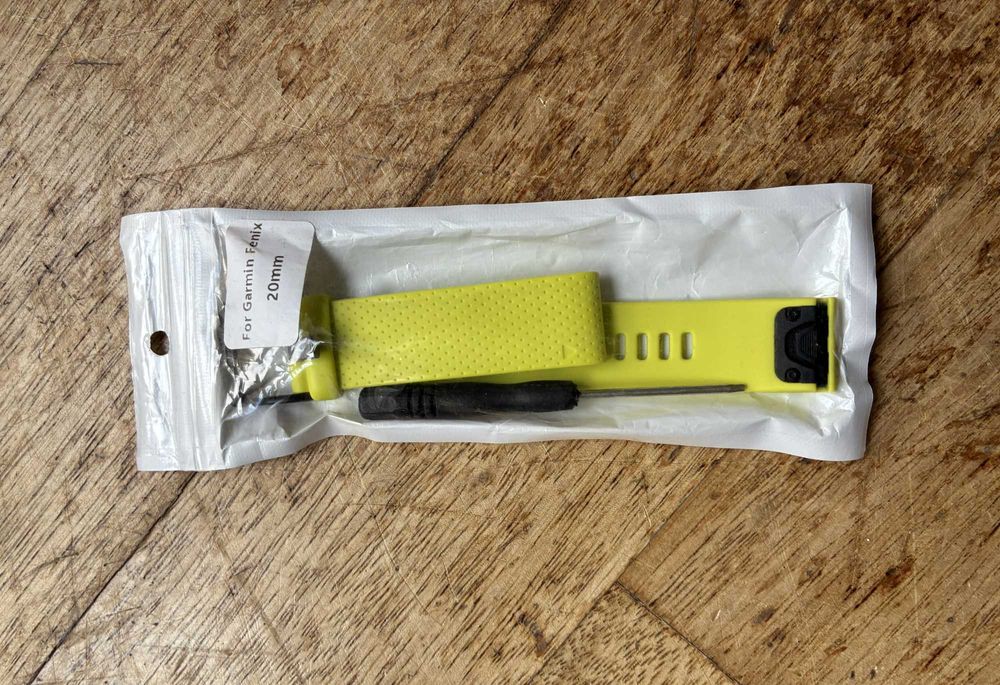 Pasek do zegarek 20mm GARMIN 5S/6S  zielony limonka NOWY