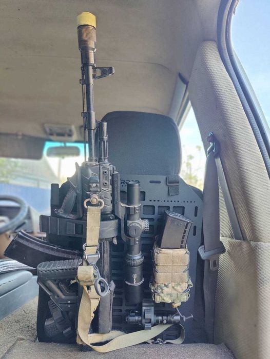 Тактичний органайзер молле кріплення зброї в авто бронежилета шолома