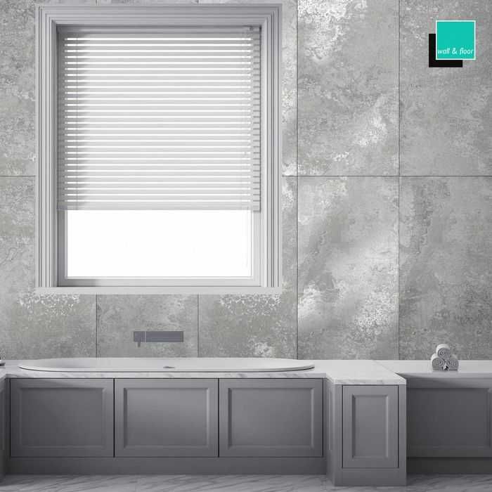 Gres Cement Albira White/Grey Carving 120x60 Płytki ścienne do domu