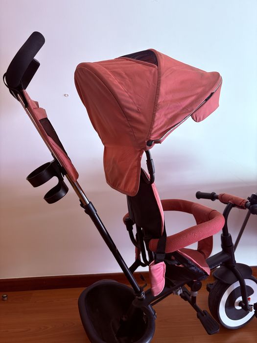 Triciclo KINDERKRAFT Aveo Rose Pink (6 em 1)