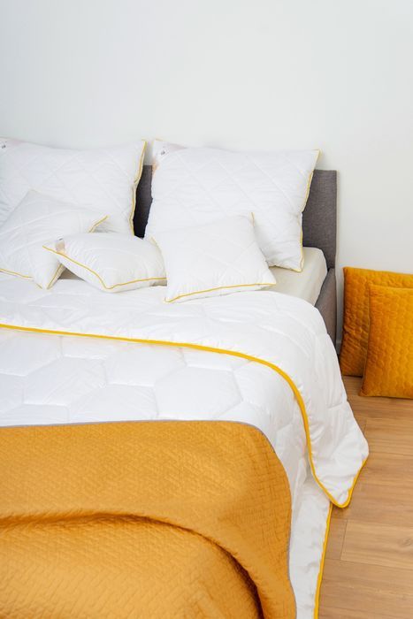 Kołdra AMZ SATYNA BAW. BEESOFT letnia antyalergiczna 220x240 Biały