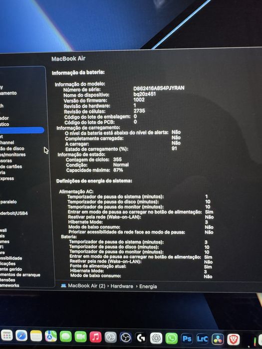 Macbook Air M1 - 2020 - 256 Gb - 13 polegadas439331785551400963
