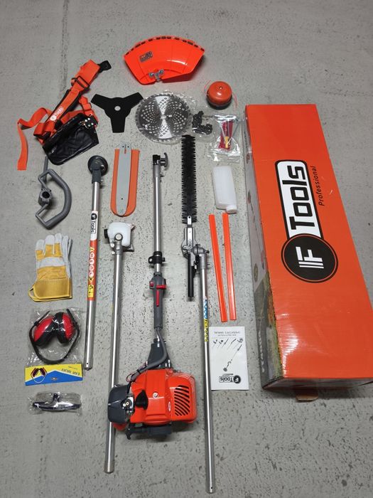 Roçadora Multifuncional 8em1 52cc NOVA FTools profissional