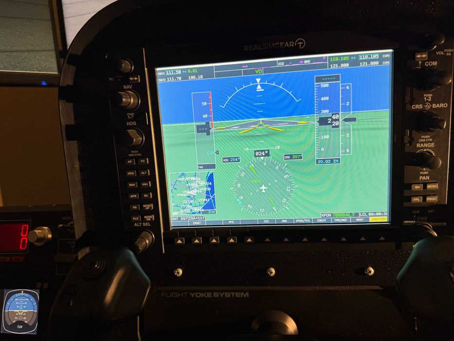 Flight Simulator with RealSimGear G1000 Panels