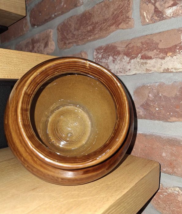 Oree Toscana brązowy wazon ceramiczny
