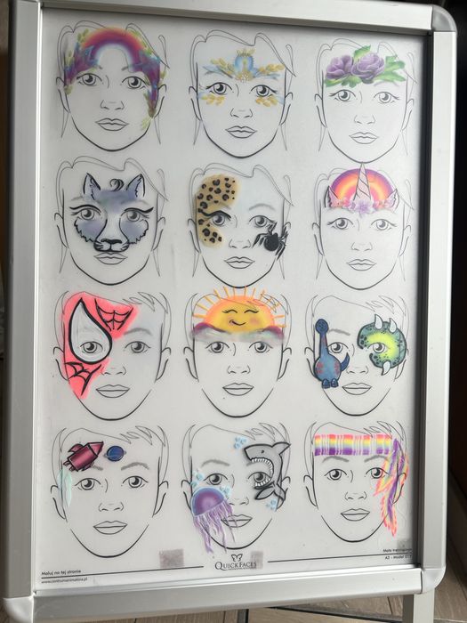 Malowanie twarzy, facepainting