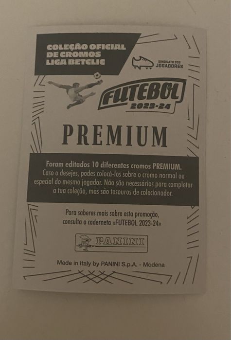 Cromo Premium Cristiano Ronaldo