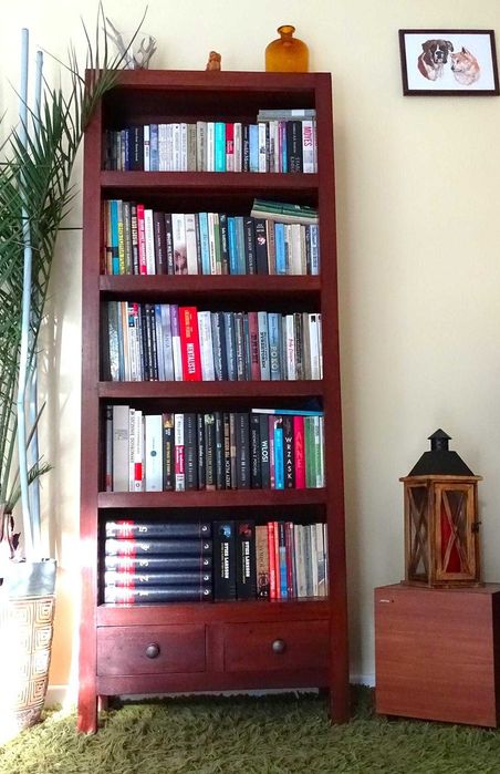 Witryna / kredens z drewna egzotycznego teak w bdb. stanie!