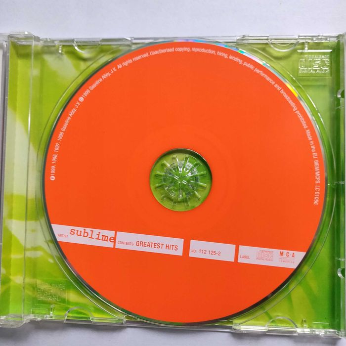 SUBLIME - Greatest Hits (ska/punk/reggae) CD