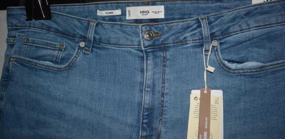 Proste jeansy Mango Flare 52