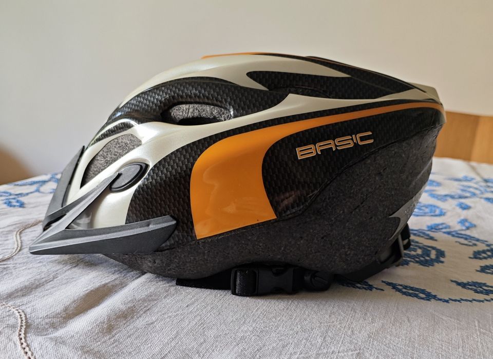 Kask rowerowy Author Basic, rozm regulowany do 61cm