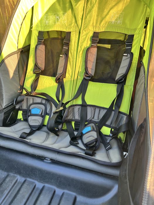 Przyczepka rowerowa Thule Cab 2 zielona