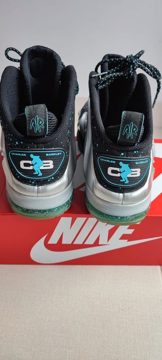 Sapatilhas Nike Barkley Posite Max Metallica Silver/Gamma Blue