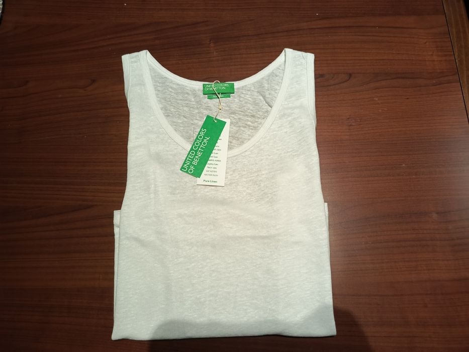 Koszulka Benetton 100% len