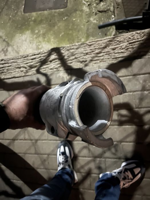 Tubo cano alta pressao para agua ou cimento maquina de bombar