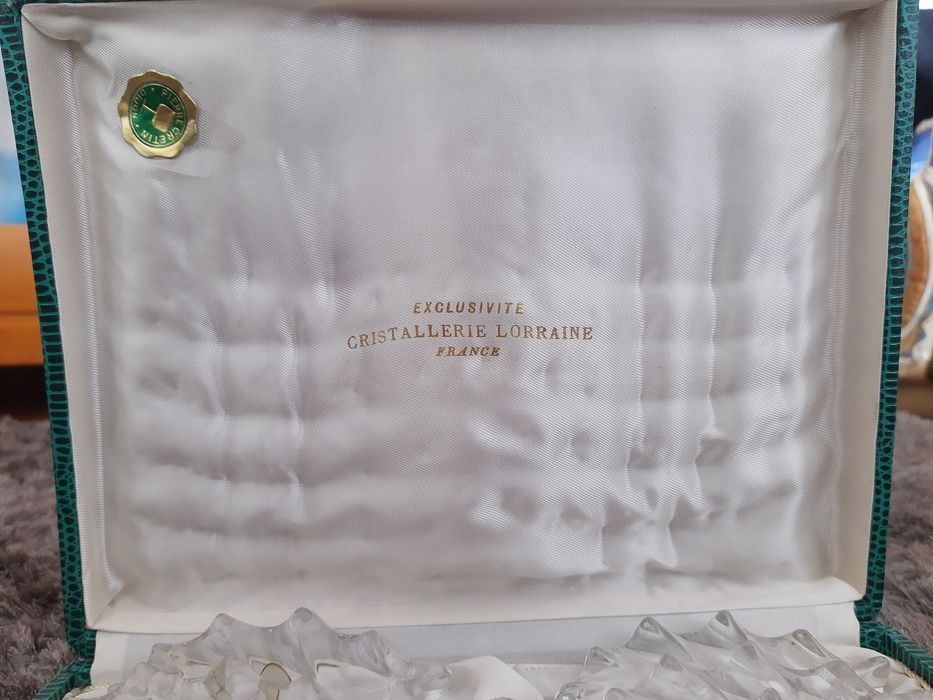 Cristallerie Lorraine pousa talher cristal