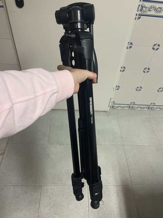 Tripé Câmara Profissional Estabilidade Forte Cabeça universal