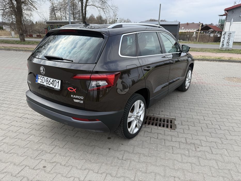 Skoda Karoq krajowa polski salon 1.6 TDI manual full led