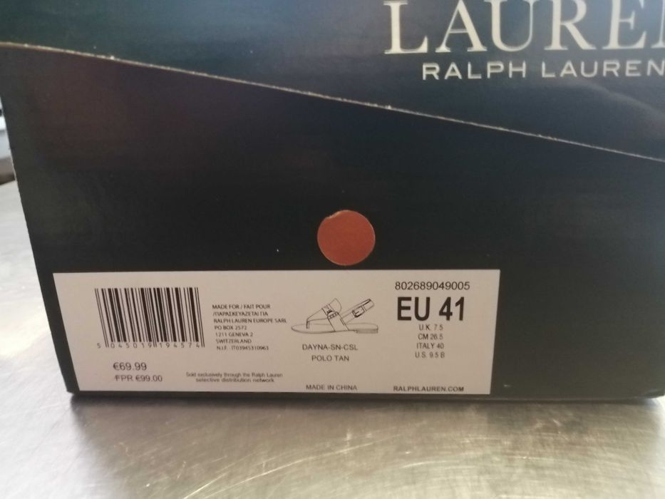 Sandały Ralph Lauren rozmiar 41