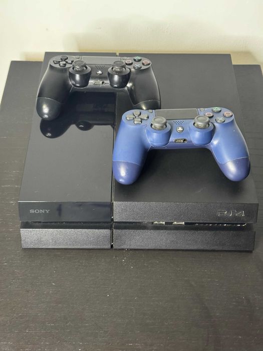 Ps4 Slim 500 GB + 2 Comandos Originais Sony + Jogos
