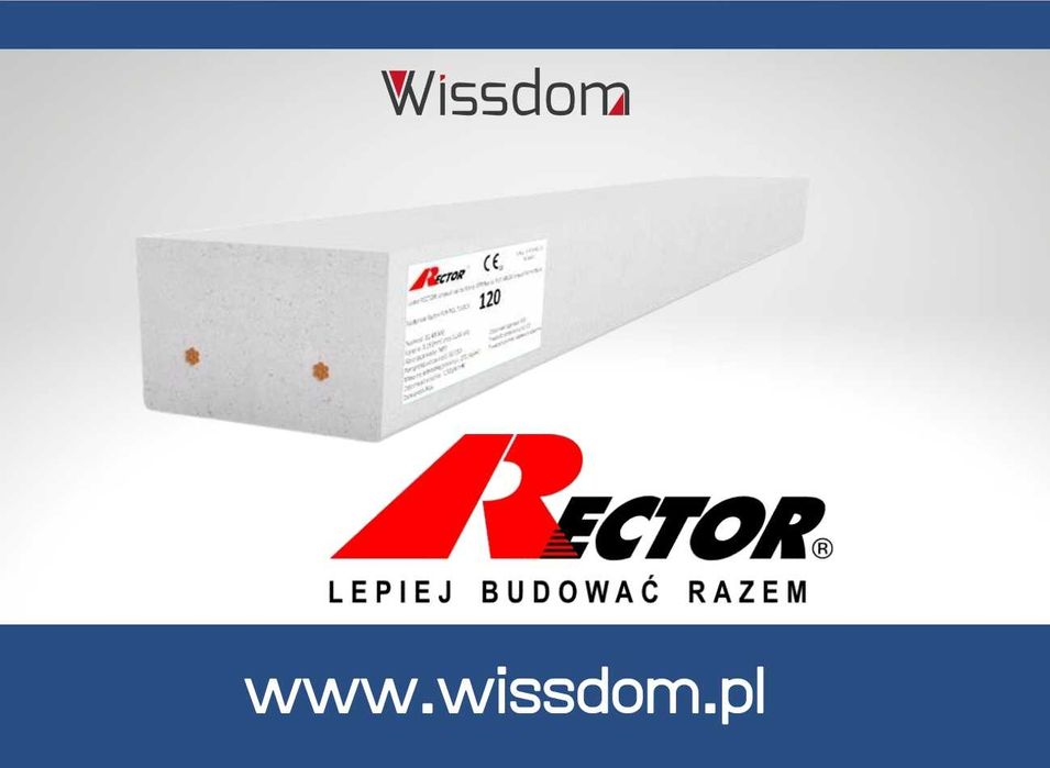 Nadproże strunobetonowe RECTOR 1,20mb