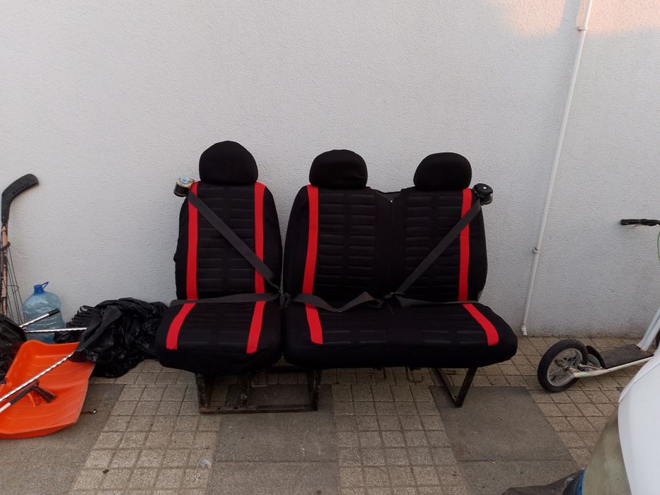 Drugi rząd siedzeń Mercedes Sprinter