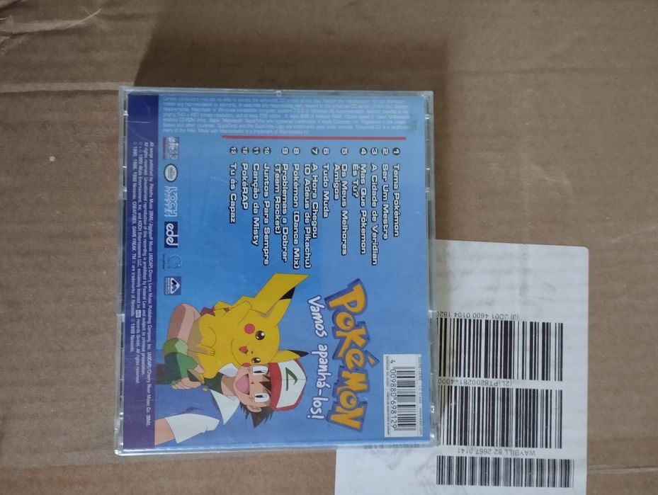 Album pokemon cd musical sic