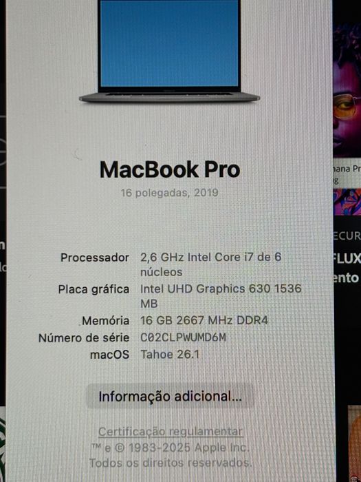 MacBook Pro 16” 2019