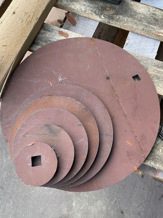 GONG z Hardox 450 grub. 10mm - koło fi 300mm