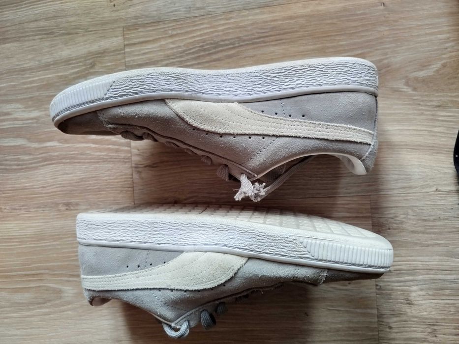 Szare trampki puma suede
