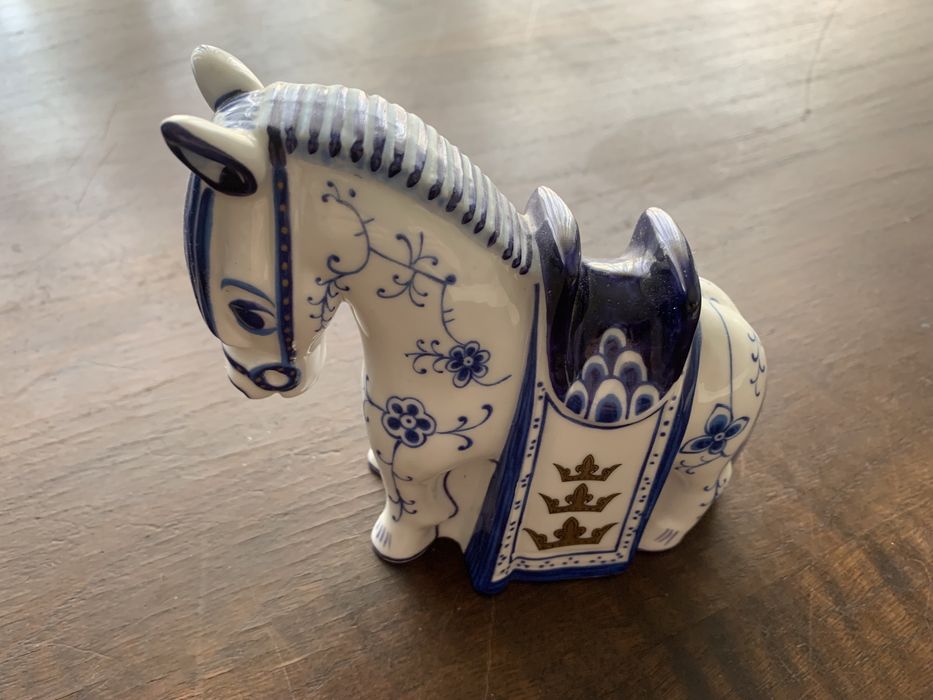 Figura porcelana de cavalo