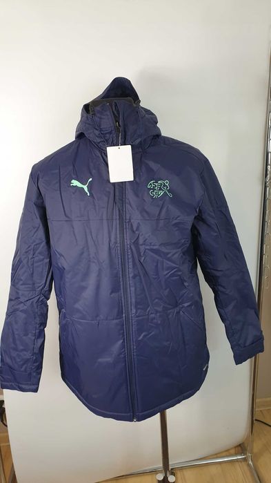 Puma kurtka męska z kapturem Puma ZIMOWA męska CIEPŁA rozmiar xl