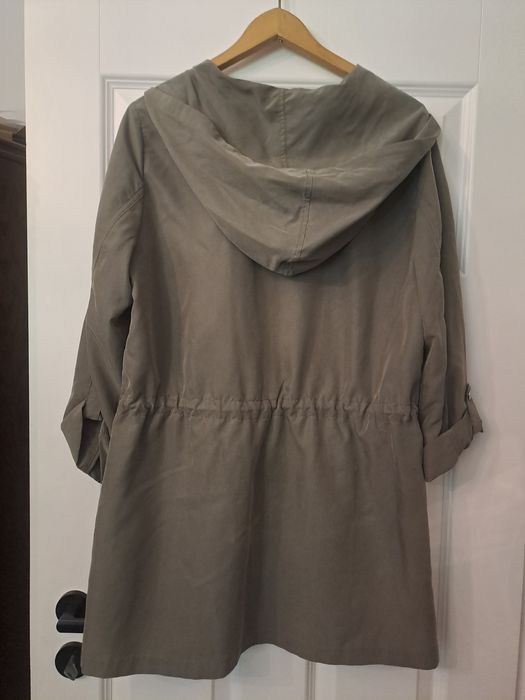 Narzutka parka kurtka khaki 38 M h&m