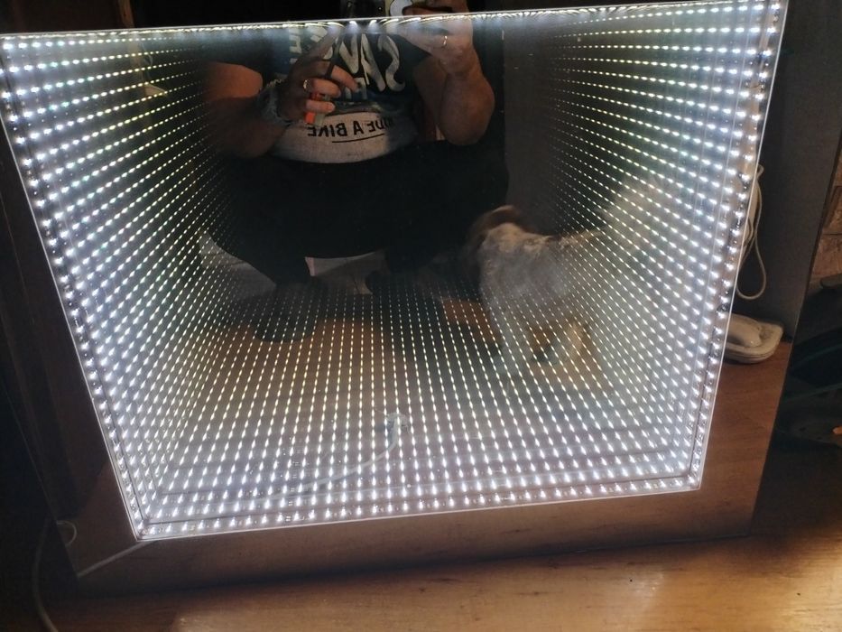 Lustro łazienkowe 3D